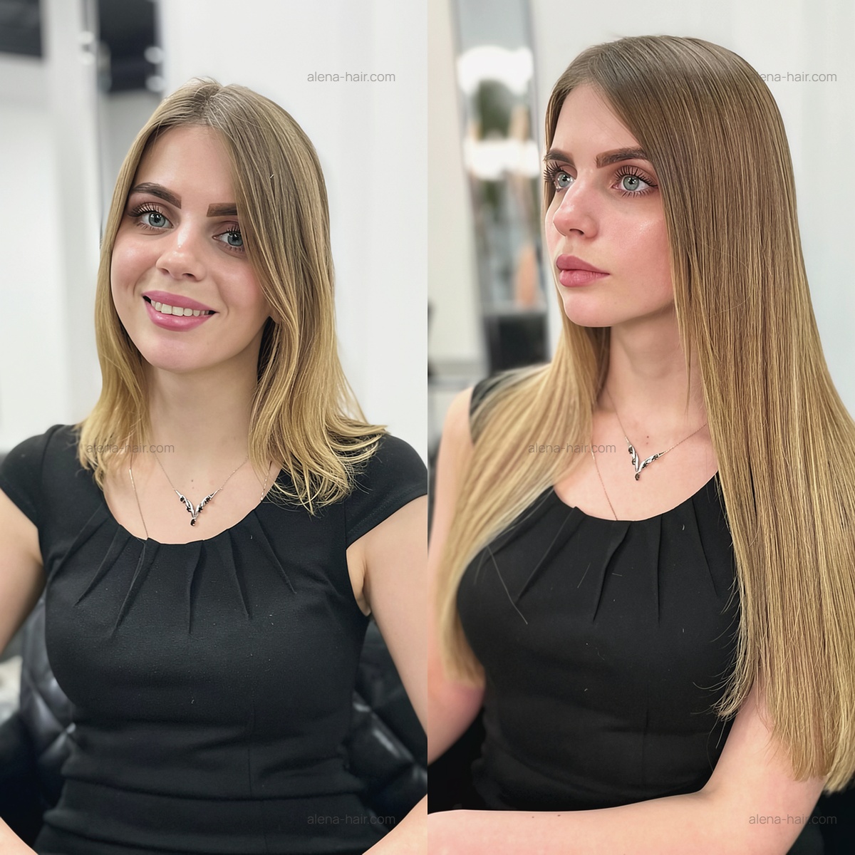 Естественный переход и плотный срез